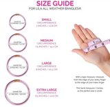 Lila All Weather Bangles® (AWB®) - Serenity Prayer