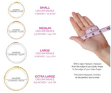 THREE QUEENS ALL WEATHER BANGLES® (AWB®) - YELLOW ROSE