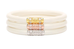 SET PULSERAS THREE KING ALL WEATHER IVORY