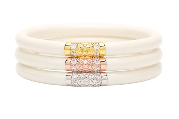 SET PULSERAS THREE KING ALL WEATHER IVORY