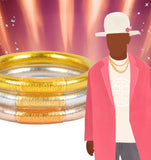 CHAMPAGNE TZUBBIE ALL WEATHER BANGLE® (AWB®) - SERENITY PRAYER
