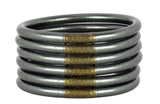 GRAPHITE ALL WEATHER BANGLES® (AWB®) - SERENITY PRAYER